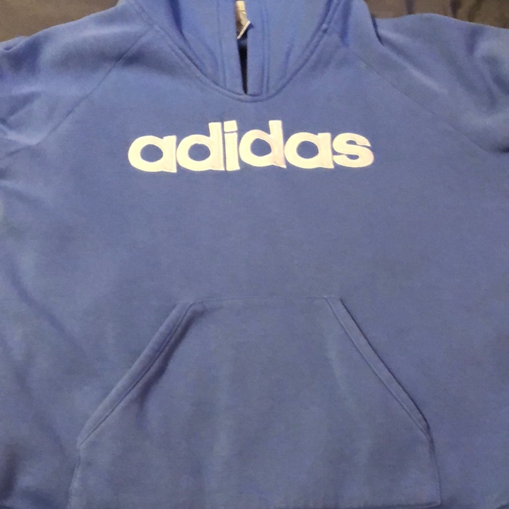 Adidas Hoodie Blue sz M